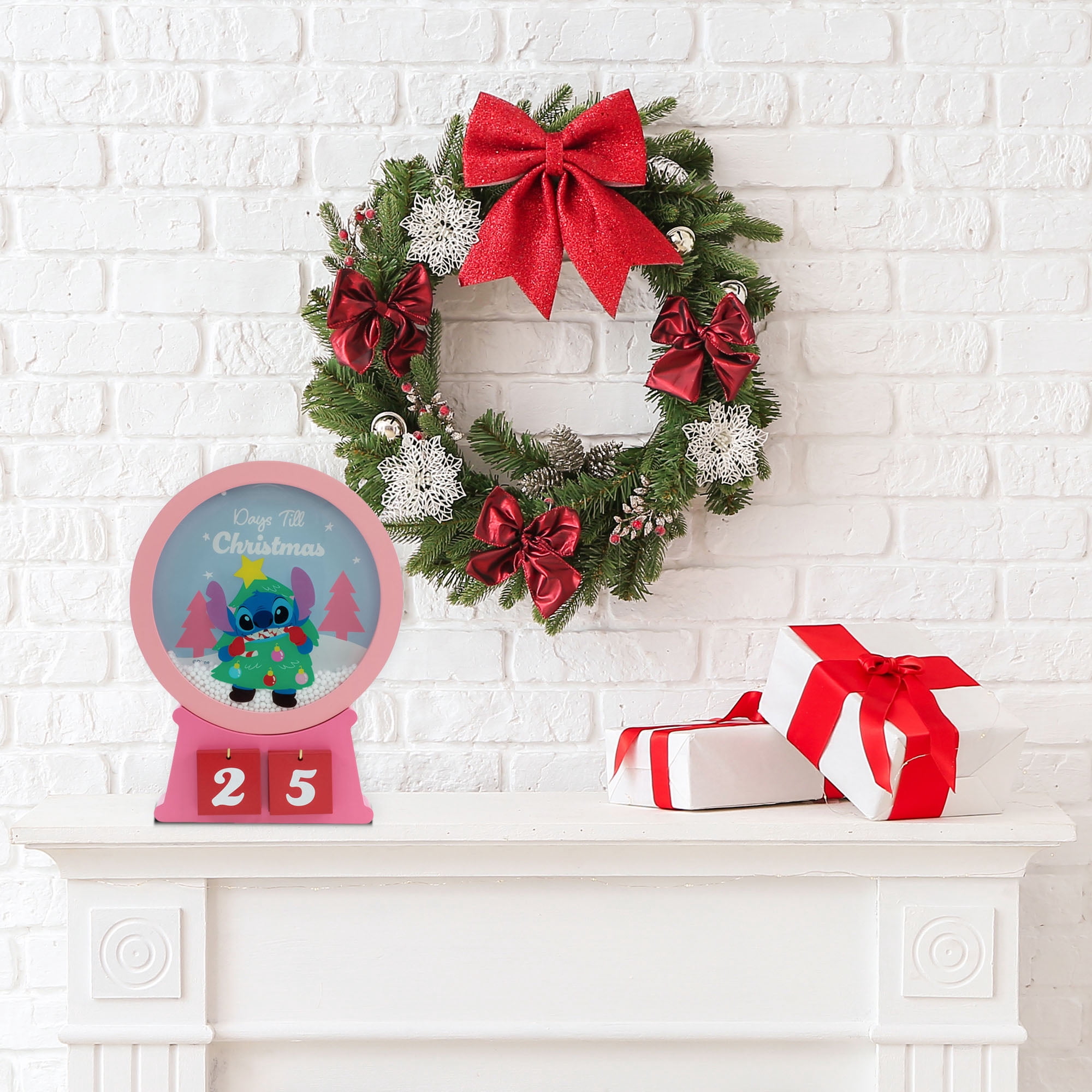 Stitch 9.45 inch Countdown Calendar – Days Till Christmas Holiday Display