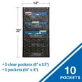 thumbnail image 2 of Carson Dellosa File Folder Storage: Gold Stars Pocket Chart (1 pocket chart), 2 of 3