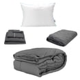 thumbnail image 1 of Edredón Individual DICASA Homy Gris Sábanas Royal Protector Lux Almohada Royal, 1 of 8