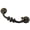 Antique Brass, variant on 4-Pack 5" C-C (5 Inch Centers) Bail Drawer Pull Drop Handles Dresser Handle Cabinet Pull Hardware Vintage Style Antique Black 128 mm Center Hole Distance (4)