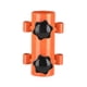thumbnail image 3 of Soporte de varilla para toldo, tubo fijo ajustable para carpa de camping (naranja), 3 of 4