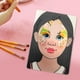 thumbnail image 1 of Tablero de práctica de caras Salvador Tablero de práctica de maquillaje Gráficos faciales básicos, 1 of 10