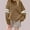 Khaki, variant on dazeni Girls Oversized Crewneck Sweatshirts Kids Fashion Fleece Drop Shoulder Sweatshirts Loose Long Sleeve Tunic Pullover 5-6Years