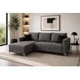 thumbnail image 1 of Sala Esquinera El Bazar Store Interlaken Gris Oxford 280X180 cm, Tela Lino nacional, Modular, 1 of 7