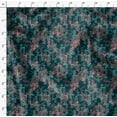 thumbnail image 4 of Soimoi Poly Canvas Green Fabric By the Yard - 56 Inch Wide - Geometric Floral Textile - Contemporary and Stylish Designs for Fashion and Crafts Printed Fabric, 4 of 6