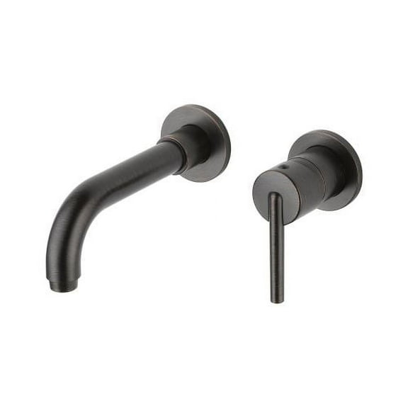 Delta Trinsic Single Handle Wall Mount Bathroom Faucet Trim, Venetian Bronze