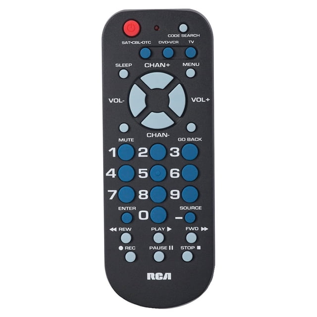 CONTROL REMOTO RCA 3 DISPOSITIVOS