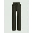 thumbnail image 4 of Cimmuovere Women's Nursing Pants, Comfortable Solid Color Simple Multi-Pocket Scrub Uniform Pants, 4 of 10