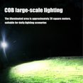 thumbnail image 4 of Book Lights Rechargeable LED Work Light, Portable Magnetic Flashlight with COB Technology, 5 Lighting Modes, Waterproof for Outdoor B One Size, 4 of 9