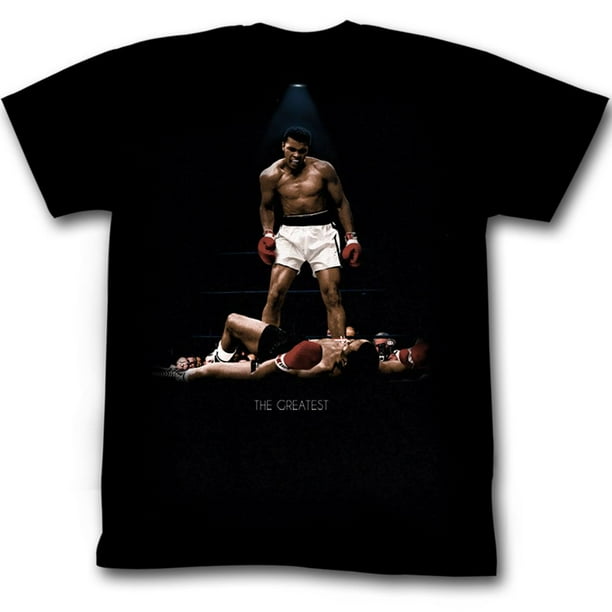 American Classics - Muhammad Ali ALL OVER AGAIN 5X Cotton T-shirt Black 