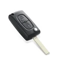 thumbnail image 5 of Dandkey 2/3/4 Button Flip Remote Key Shell For Peugeot 207 307 308 407 607 For Citroen C4 C5 C3 Berlingo Xsara HU83/VA2 Fob Case, 5 of 7