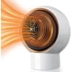thumbnail image 1 of Calentador de escritorio Calentador de espacio interior 500 W Calentador de mesa pequeño silencioso portátil de bajo consumo Adecuado para uso en interiores en hogares y oficinas, con interruptor de, 1 of 5