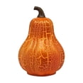 thumbnail image 3 of Fall Decorations for Home,Crackle Glass Pumpkin Light,Battery Operated Led Pumpkin Lamp,Light up Glass Night Lights, Ideal for Halloween,Thanksgiving Rustic Decor, Xmas Decor, 3 of 6