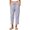 Navy-b, variant on Vivianyo HD Women's Solid Drawstring Elastic Waist Pull On Long Pants, Summer Lightweight Full Length Straight Leg Trousers with Side Pockets for Travel Casual Daily Wear, Sizes S-3XL