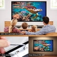 thumbnail image 5 of PYLE PRJTPFL122 - Fixed Wall Mount Projector Screen - Universal Home/Office Projector Viewing Display (120’’ -inch), 5 of 8