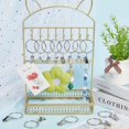 thumbnail image 3 of 40Pcs Silver Curtain Ring Clips Metal Drapery Rings 1.5 Inch Metal Circle Hanging Hook Iron Fits up to 1.1 Inch Rod Holder Accessories for Sliding Window Pinch Pleated Drapes Curtains Rods, 3 of 5