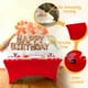 thumbnail image 3 of Mantel rojo BRILLMAX de spandex ajustado de 6 pies para mesa rectangular, 3 of 7