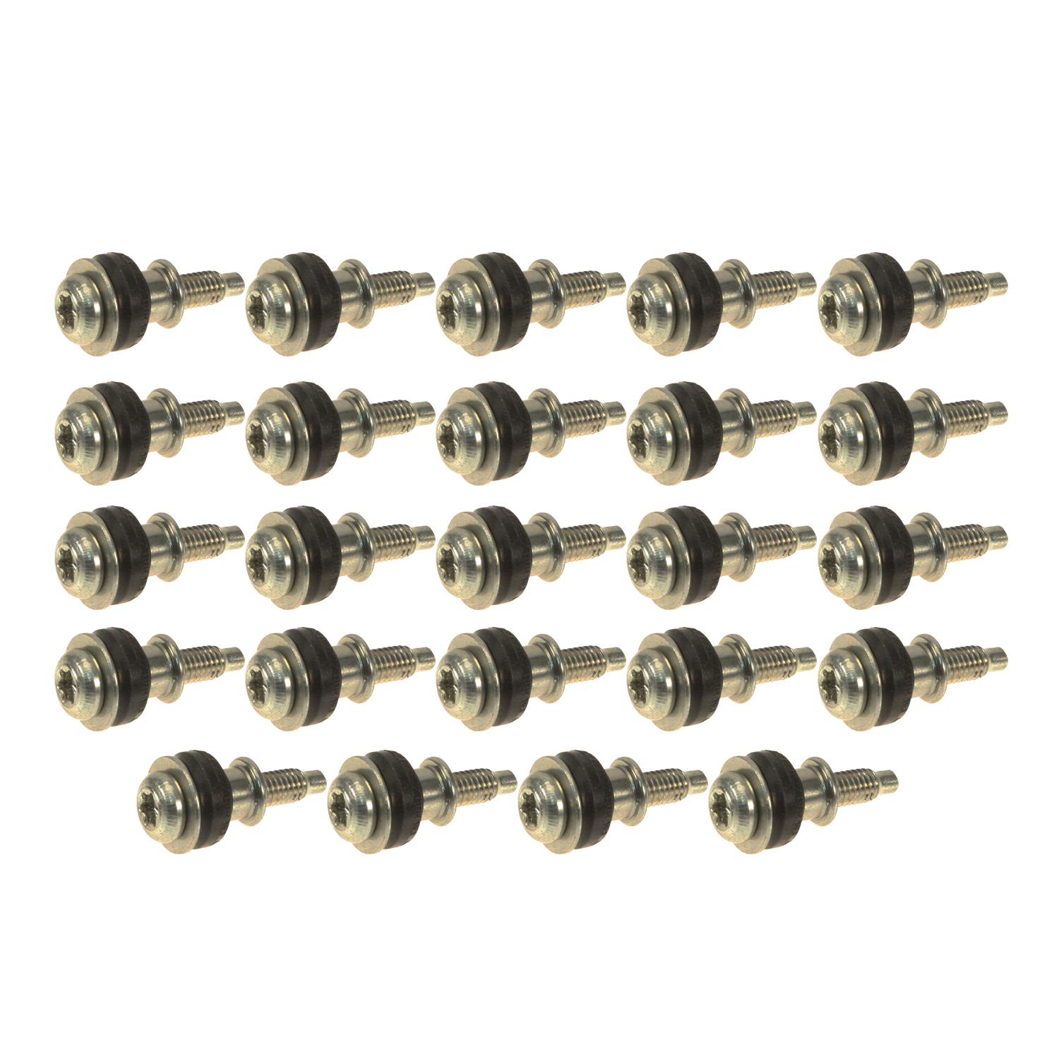 Genuine OEM Set of 24 Engine Short Valve Cover Hex Bolt Screw For Audi