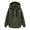 Army Green, variant on Hoodies Sweatshirt for Women Long Sleeves Army Green Pullover Sweatshirt Oversized Fall Basics Size S