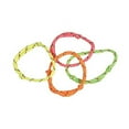 thumbnail image 2 of rhode island novelty 144 (1 gross) neon rope friendship bracelets new, 2 of 2