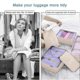 thumbnail image 3 of 8pcs Organiser Set Luggage Suitcase Storage Bags Packing Travel Cubes Gifts, 3 of 5