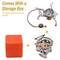 thumbnail image 3 of Camping stove, portable foldable gas stove for hiking/outdoor/picnic/barbecue/hiking/hiking, 3 of 5
