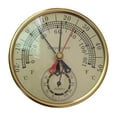 thumbnail image 1 of Hanging Meter Garden Patio Temperature Hygrometer Analog Gauge Monitor Indicator Accuracy No Battery -20-50 degreeC, 1 of 8