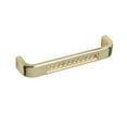 thumbnail image 3 of Utopia Alley 10pcs Gleam Pull Handle - Decorative Cabinet Drop Pull Handles- Vintage Cabinet Hardware with Hand Finished Polished Gold - Metal Drawer Pull Handle, 3.75" Center to Center, 3 of 6