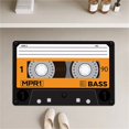 thumbnail image 4 of Aedtie Carpet,Polyester Carpet,Soft Rugs for Bedroom 24X16In Washable Bedroom Rug Rugs Small Kitchen Rug Vintage Cassette Tape Indoor Doormat Non Slip Door Floor Mats Carpet Rugs Decor for Living, 4 of 5