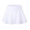 thumbnail image 2 of Jupe Patineuse Mini Décontractée Évasée Polyvalente de Base pour Femmes, Athlétique, à Séchage Rapide, d'Entraînement, Legging Court à Jupe pour Femmes, Jupe-Short Mini Évasée Unie de Base & Jupes de Tennis pour Femmes, Pantalons, 2 of 7