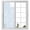 LightBLue, variant on Black Dandelion Window Privacy Film, Spring Country Modern Minimalist Flower Static Cling UV Sun Blocking Heat Control Window Tint Day and Night, Non-Adhesive One Way Privacy Cover 19.6''x39.3''