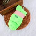 thumbnail image 1 of Under $5 Socks Green Colorful Women Soft Bed Socks Winter Warm Slipper Fleece Sock, 1 of 4