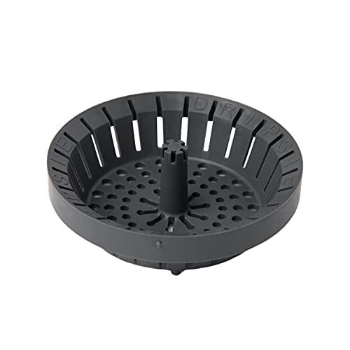 Dripsie Sink Strainer - Clog-Resistant and Flexible - Universal Kitchen Sink Drain Strainer - Made in The USA (1-Pack Gray)