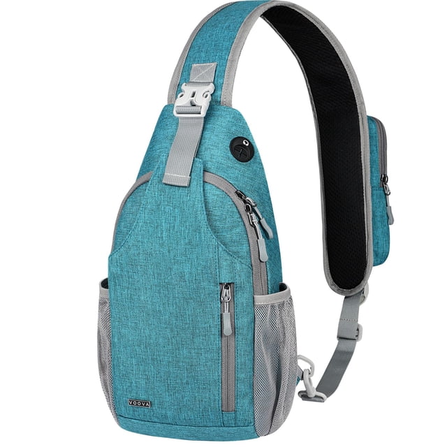 Mochila Voova Sling Crossbody Travel Small azul 38x18x8 cm