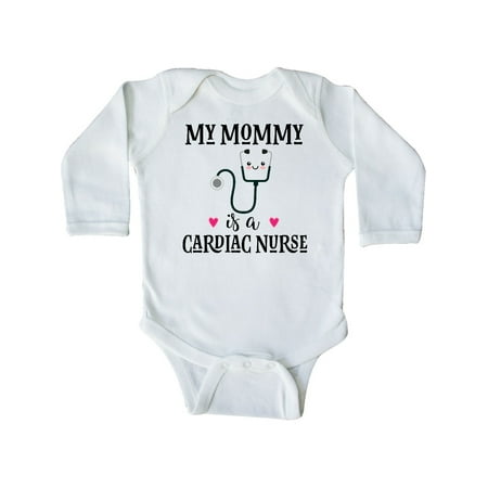 

Inktastic Cardiac Nurse Mom Baby Gift Gift Baby Girl Long Sleeve Bodysuit