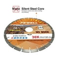 thumbnail image 6 of 406mm Diamond Blade for Bridge Saw Lower Noise Saw Blade Wet Cutting Granite with 15mm Segment, 6 of 7