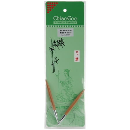 UPC: 0812208022605 | Bamboo Circular Knitting Needles 12 -Size 9/5.5Mm