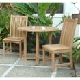 thumbnail image 4 of Teak Decanso Chicago 3-Pieces Bistro Set, 4 of 6
