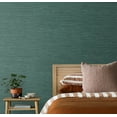 thumbnail image 3 of Stacy Garcia Home Saybrook Faux Rushcloth Peel and Stick Wallpaper, 3 of 9