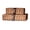 Large, variant on Weiwen Woven Storage Basket Box, Lidded Organize for Decorative Storage, Home Shelf Organizer Box with Leather Strap