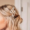 thumbnail image 4 of Soumake 10Pcs Double Grip Hair Clips Women Metal Snap Hair Barrettes Retro Small Hair Pins Headdress Hair Accessories, 4 of 8