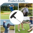 thumbnail image 2 of Golf Driver Tool, 2 in 1 Golf Torque Wrench for T20 and T25, Adjustment Tool with Plastic Handle, Portable Driver Tools Golf Accessories for Club Driver Equipment(Black), 2 of 7