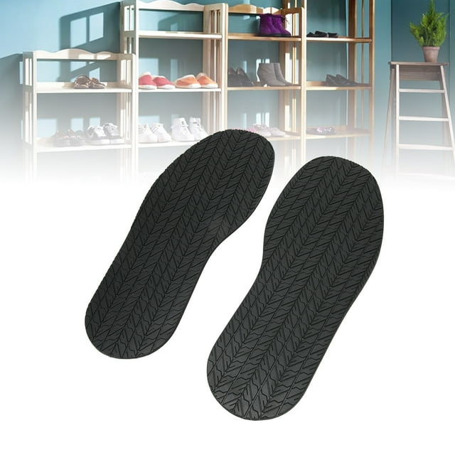 1 Pair Full Soles Durable And Anti Slip Shoe Rubber Sole For Repair