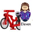 thumbnail image 1 of The Classical Horror Movie Dustin Mike Lucas Will Demogorgon Eleven Model Building Blocks Enlighten Figure Toys For Children, 1 of 5
