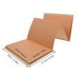 thumbnail image 2 of CRILSTYLEO 1Jgo Álbum De Fotos En Color Khaki Con Tapa Resistente Ideal Para Eventos Y Memoria, 2 of 6