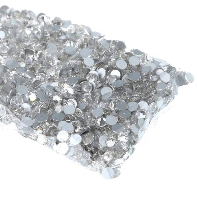 1440 Piezas Cristal de PIEDRAS de CRISTAL DECORACIÓN de arte en 3D Sunnimix Decoraciones del arte del clavo 3 mm