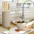 thumbnail image 2 of Juego de cuchillos Astercook Khaki Kitchen 6 piezas de acero inoxidable, 2 of 9