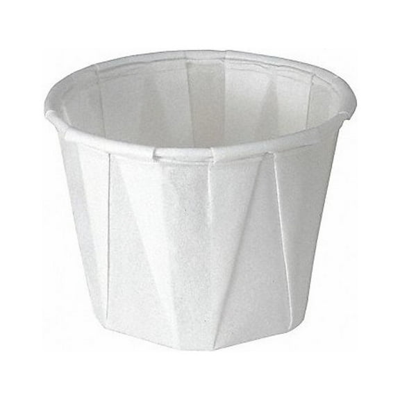 Manufacturer Varies Souffle Cup 1 oz. White, Paper, Pk5000 100-2050