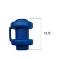 thumbnail image 2 of Trampoline Protective Cover 0.98" Durable Ring Plastic Cover to Use for Safety Net Hook, 2 of 9