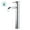 Chrome, variant on KRAUS Ramus Tall Vessel Bathroom Faucet, Chrome Finish